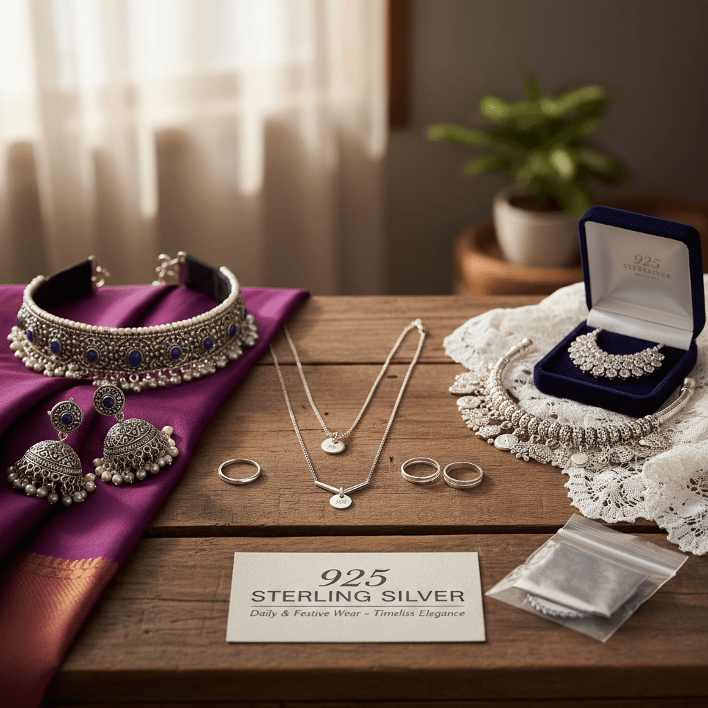 925 sterling silver jewellery collection